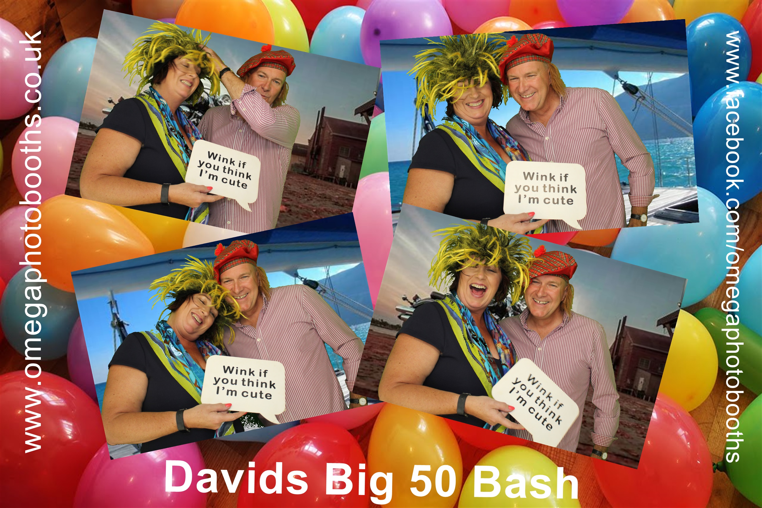 Davids 50th birthday party | View more photos from the event at gallery.omegaphotobooths.co.uk/u/Omega-Photobooths/Davids-50th-birthday-party